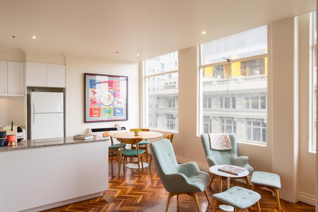1 Exhibition Apartment Hotel Melbourne Rom bilde